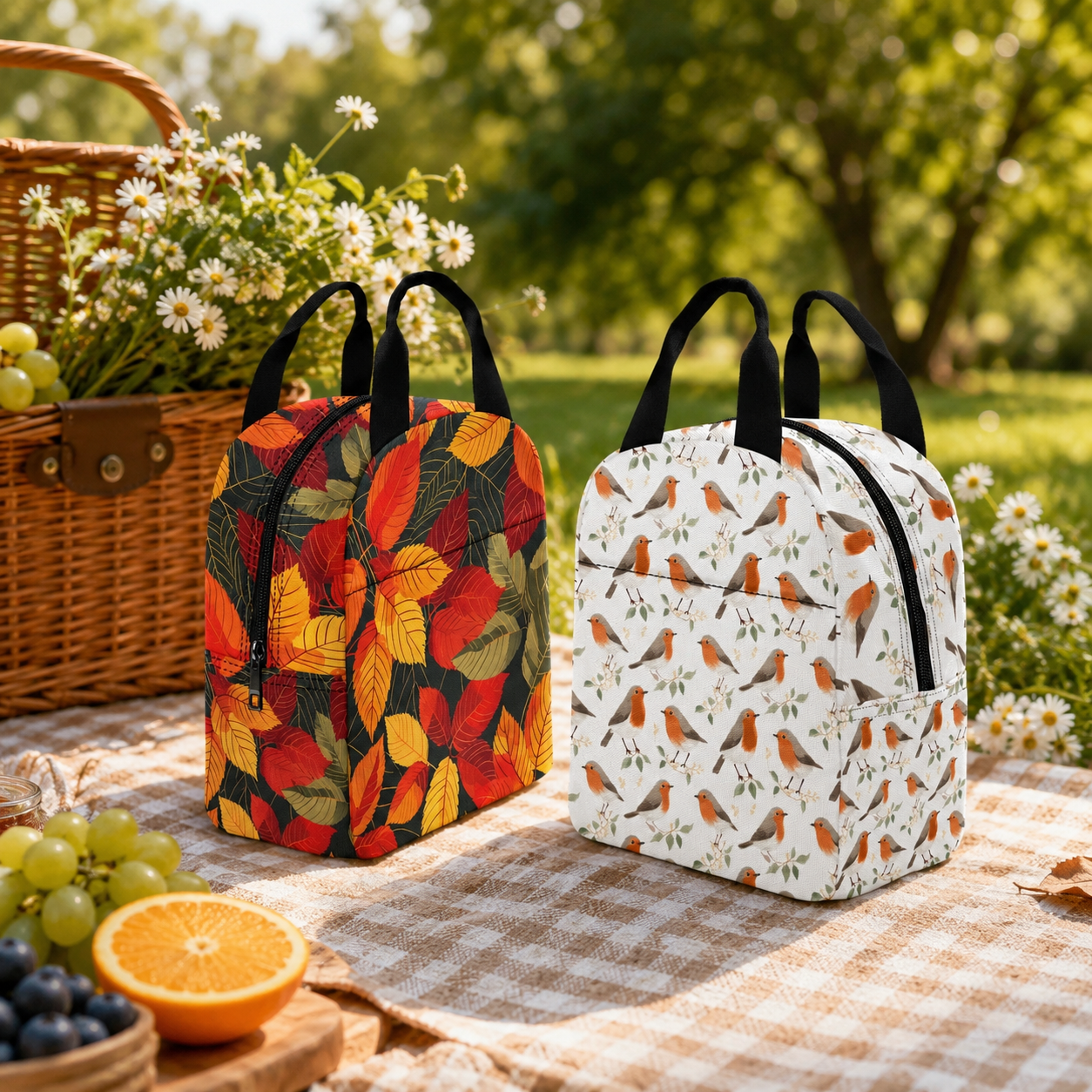 Autumn Leaf Lunch Bag - Image 2