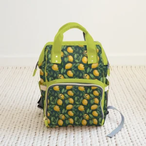 Summer Lemon Nappy Backpack